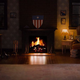 Screenshot: Captain America's Brooklyn Apartment Fireside Video In 4K